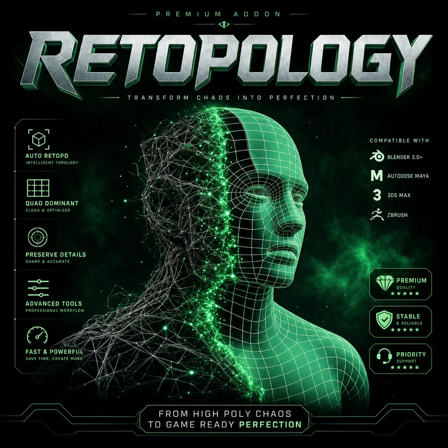 Addon nexIA Retopology